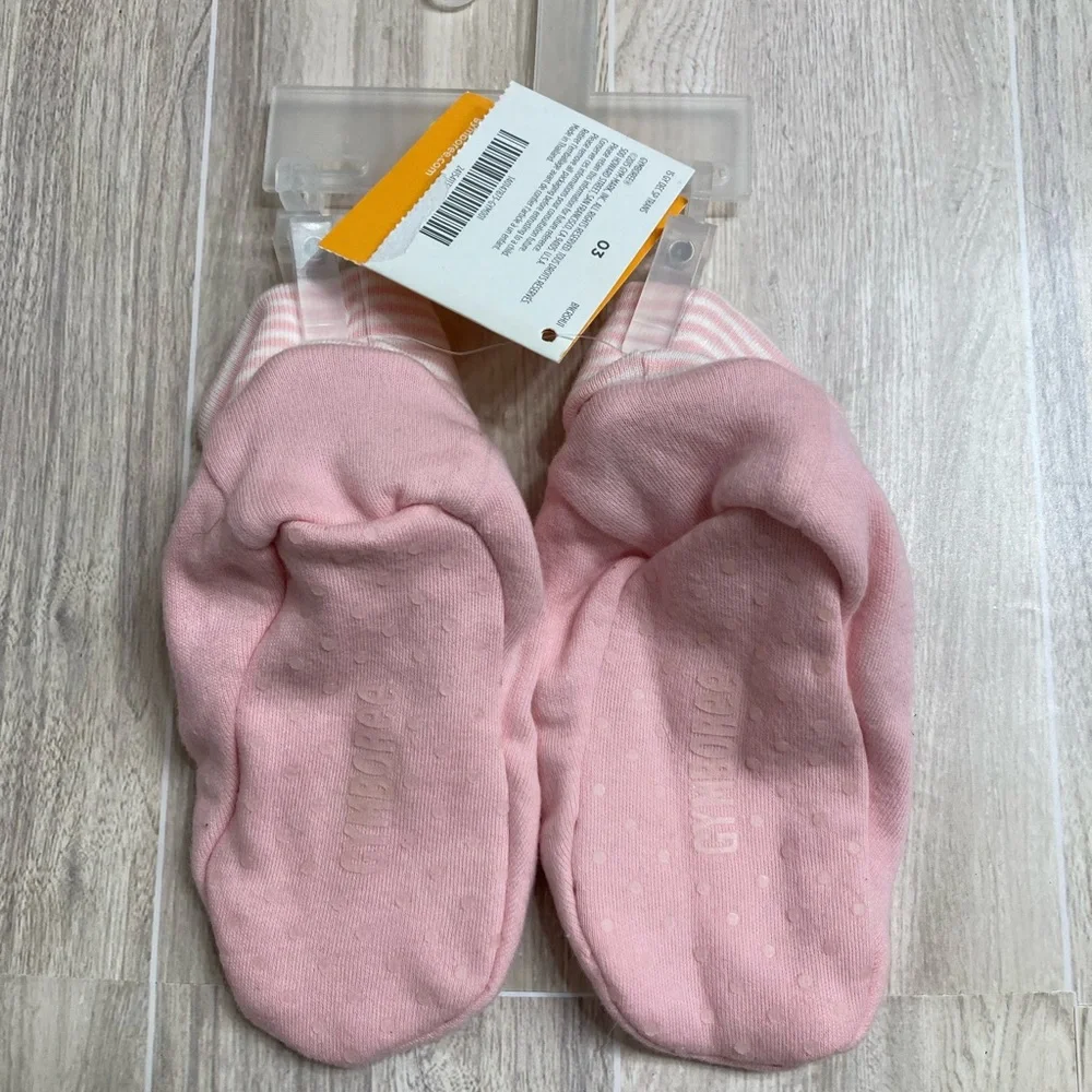Gymboree New Pink Bear Baby Booties #IR